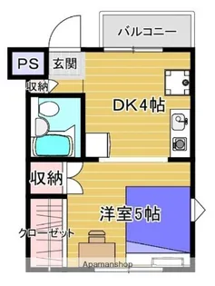 メゾンドブラン池袋【3階】の間取り