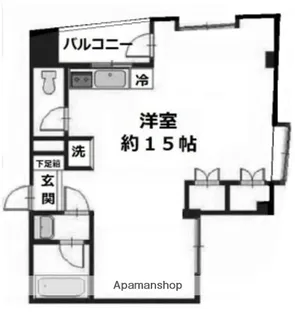 ハーミテイジ【3階】の間取り