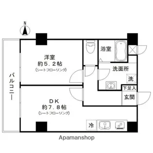 ベルメゾンエス【5階】の間取り