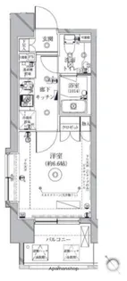 クレイシア新大塚【4階】の間取り