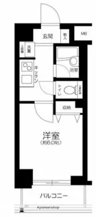 ハーモニーレジデンス山手大塚【3階】の間取り