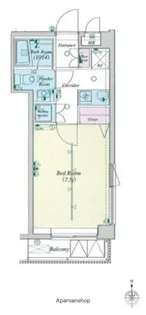 ヴォーガコルテ池袋【2階】の間取り