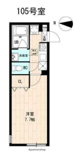 レピュア池袋西【1階】の間取り
