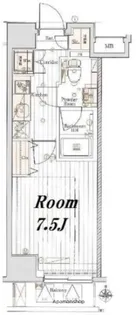 メイクスデザイン町屋【7階】の間取り