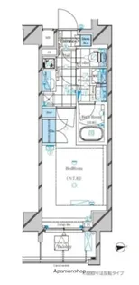 ドムス・スタイル神楽坂【7階】の間取り