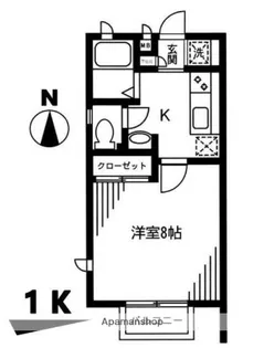 グリーンハイツ【1階】の間取り