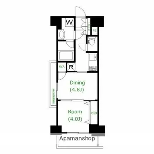 日神デュオステージ蔵前NEXT【2階】の間取り