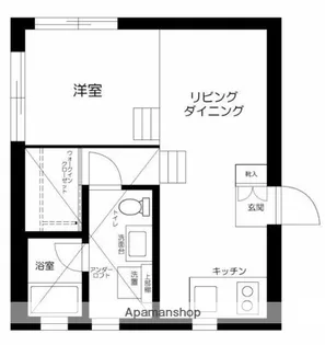 VILLETTA KOMAGOME【1階】の間取り