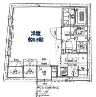 東京都台東区入谷2丁目【マンション】の間取り