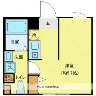 東京都北区東十条4丁目【マンション】の間取り