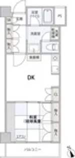 東京都文京区小石川2丁目【マンション】の間取り