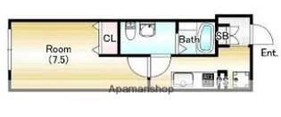 東京都板橋区板橋3丁目【マンション】の間取り