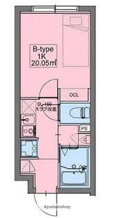 東京都北区滝野川2丁目【マンション】の間取り