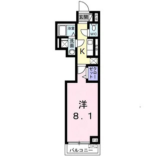 スアヴィス舎人【4階】の間取り