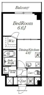 エグゼ浅草弐番館【9階】の間取り