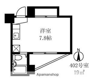 バンビエトワール【4階】の間取り