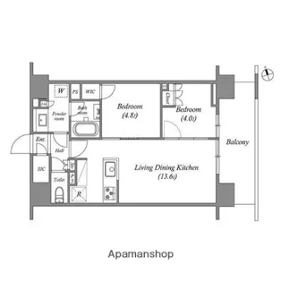 NIDO南千住【10階】の間取り