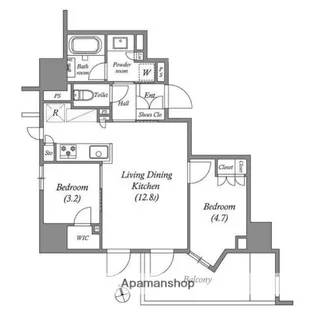 NIDO南千住【9階】の間取り