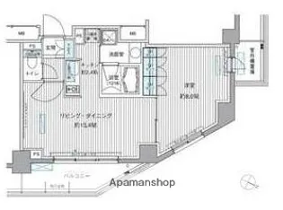 東京都文京区小日向4丁目【マンション】の間取り