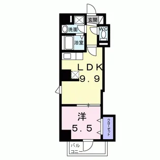 プラムツリー神楽坂【4階】の間取り