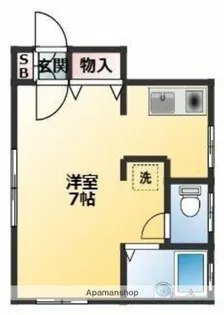シャイニングハウス【1階】の間取り