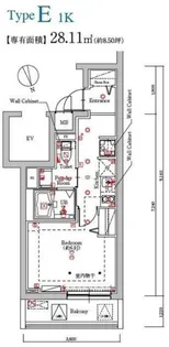MAXIV蓮根【5階】の間取り
