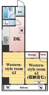富永ビル【2階】の間取り