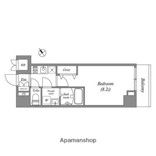 GRAN PASEO田端D【2階】の間取り