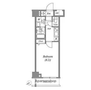 GENOVIA西高島平SKYGARDEN【2階】の間取り