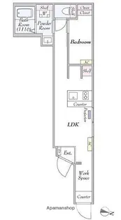 東京都荒川区西日暮里5丁目【マンション】の間取り
