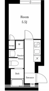 EVERCREST赤羽【2階】の間取り
