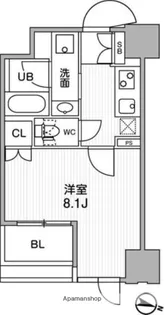 東神田テラスレジデンス【6階】の間取り