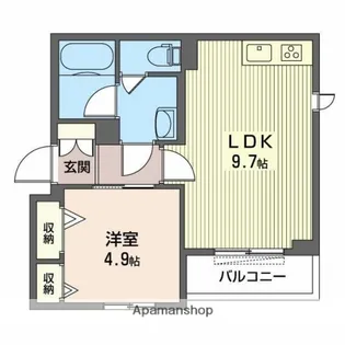 SERENA VILLA【2階】の間取り