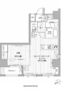 ワイズ柳橋【4階】の間取り