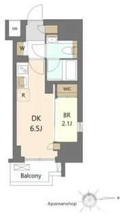 フレンシア御徒町【8階】の間取り