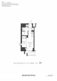フレンシア御徒町【4階】の間取り