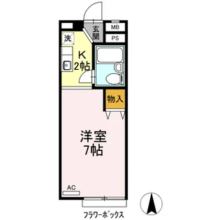 パインヒルズ【3階】の間取り