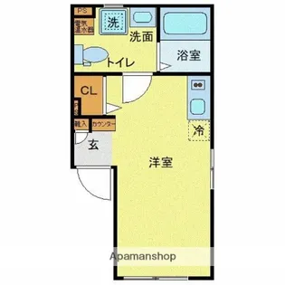 KOUSOU秋葉原【3階】の間取り