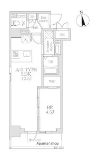 東京都台東区千束3丁目【マンション】の間取り