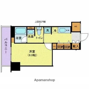 ラフィスタ大師前Ⅲ【9階】の間取り