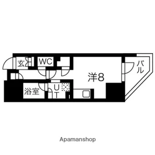シーズンフラッツ上野御徒町【7階】の間取り