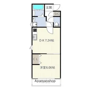 ESーGRANDE板橋【2階】の間取り