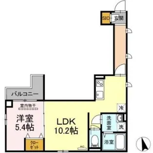 アンジュール高島平I【3階】の間取り