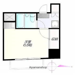 ランバレー元浅草【7階】の間取り