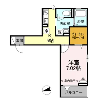 エスポワール’17【2階】の間取り