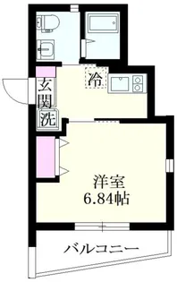 NSGATE扇大橋【2階】の間取り