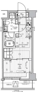 PREMIUM CUBE 王子神谷【2階】の間取り
