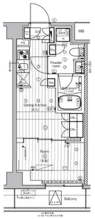 東京都北区豊島6丁目【マンション】の間取り