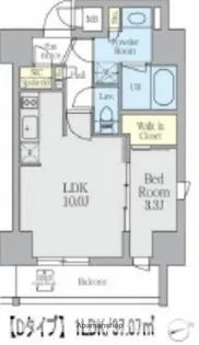東京都台東区北上野2丁目【マンション】の間取り