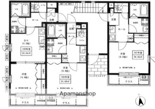 東京都荒川区東日暮里2丁目【マンション】の間取り